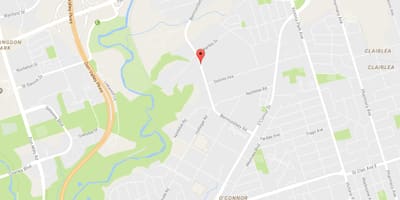 نقشہ کے Bermondsey پڑوس ٹورنٹو